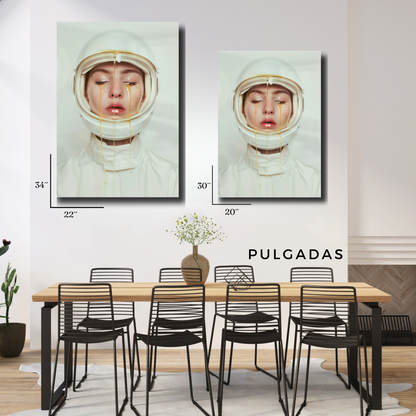 Arte Metálico Cuadro Lámina Aluminio Póster Decoración Arte Moderno