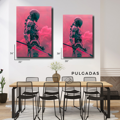 Arte Metálico Cuadro Lámina Aluminio Póster Decoración Arte Moderno