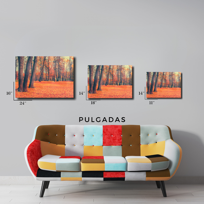 Arte Metálico Cuadro Lámina Aluminio Póster Decoración Paisaje