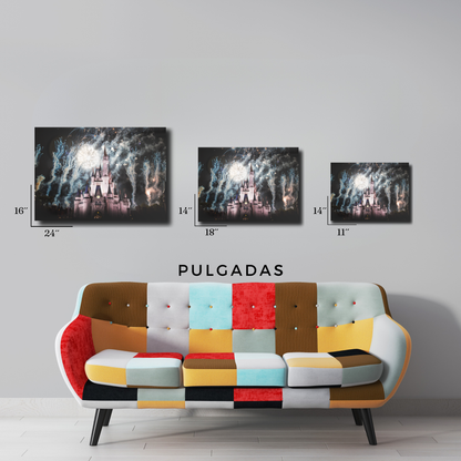 Arte Metálico Cuadro Lámina Aluminio Póster Decoración Estructuras