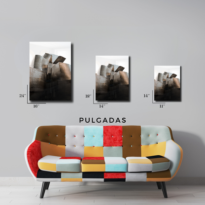 Arte Metálico Cuadro Lámina Aluminio Póster Decoración Estructuras