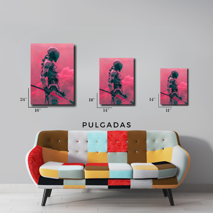 Arte Metálico Cuadro Lámina Aluminio Póster Decoración Arte Moderno