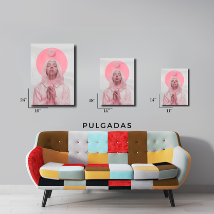 Arte Metálico Cuadro Lámina Aluminio Póster Decoración Arte Moderno