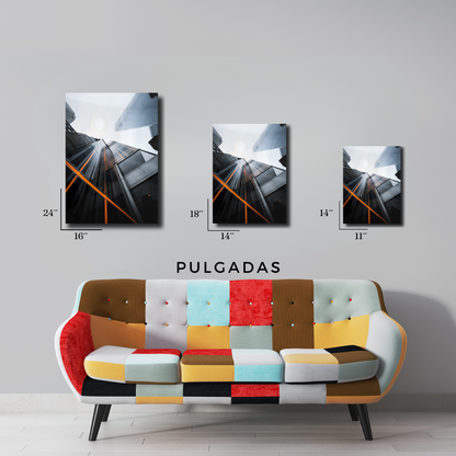 Arte Metálico Cuadro Lámina Aluminio Póster Decoración Estructuras